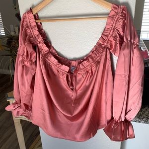 FashionNova Shoulder Top